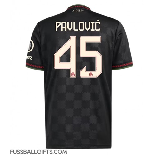Bayern Munich Aleksandar Pavlovic #45 Fußballbekleidung 3rd trikot 2025-26 Kurzarm